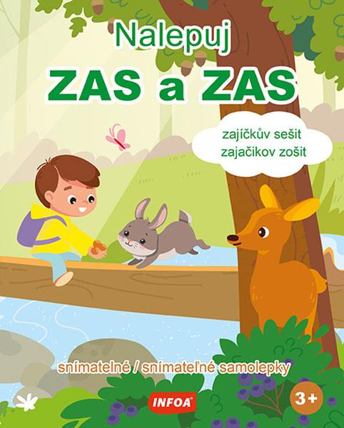 Nalepuj ZAS a ZAS zajíčkův sešit/zajačikov zošit - 9788076971004