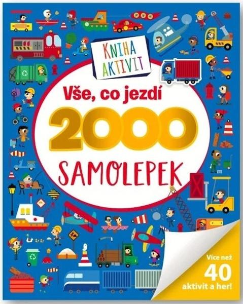 Vše, co jezdí 2000 samolepek - 9788025638170