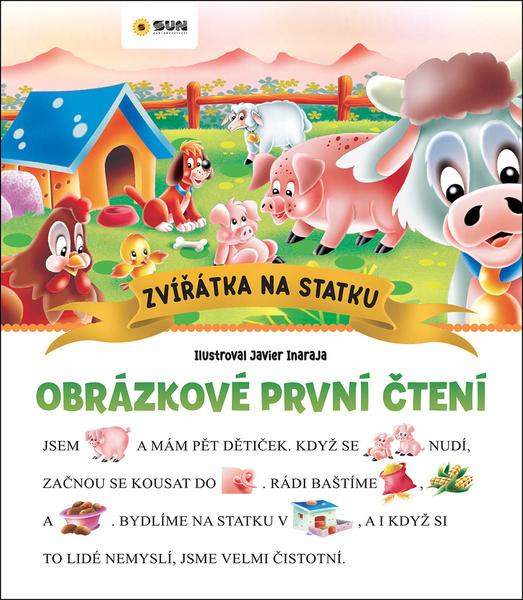 Obrázkové první čtení Zvířátka na statku - 9788076870789