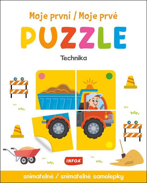 Moje první/Moje prvé puzzle Technika - 9788076971264