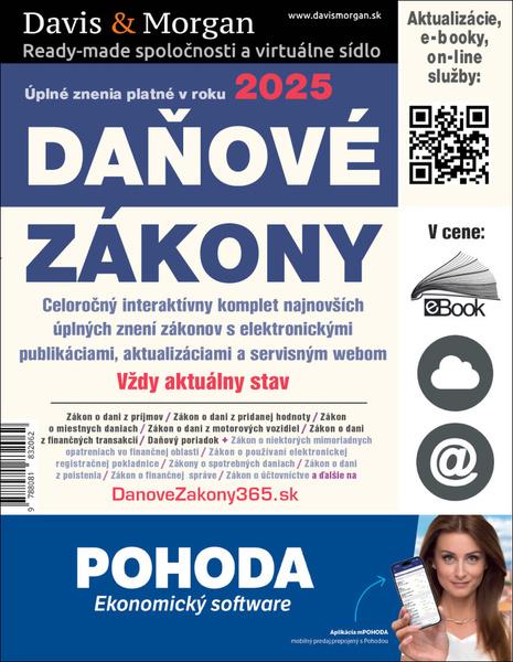 Daňové zákony 2025 SK - 9788081832062