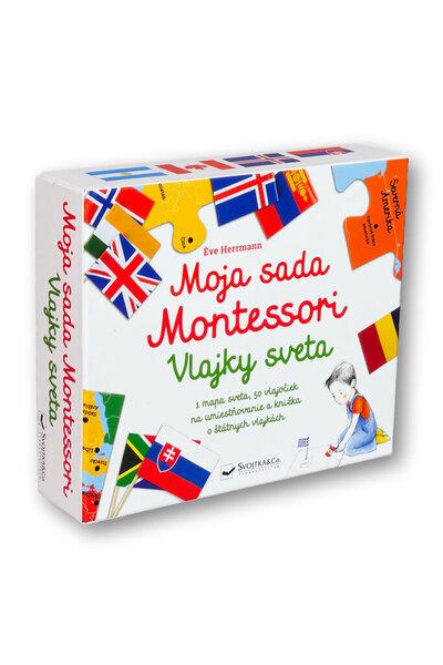 Moja sada Montessori Vlajky sveta - 9788056715376
