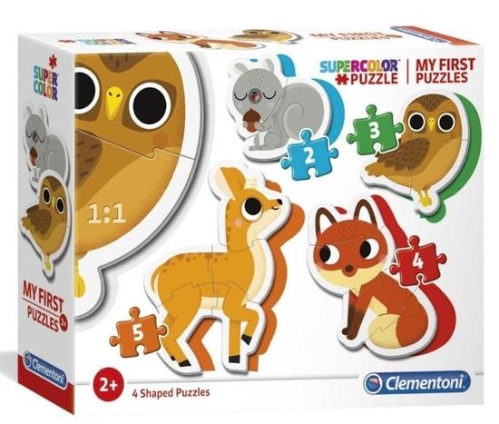 Moje první puzzle Lesní zvířata