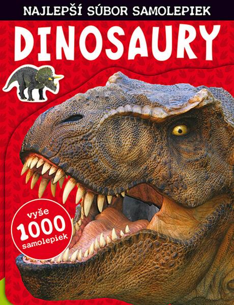 Dinosaury Najlepší súbor samolepiek - 9788081078934