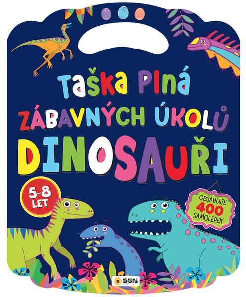 Taška plná zábavných úkolů - dinosauři - 400 samolepek