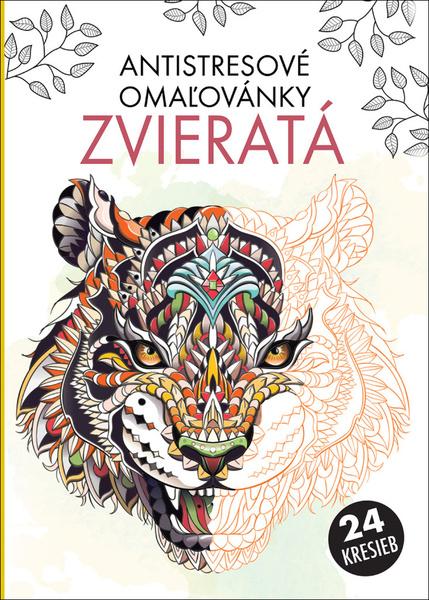 Antistresové omaľovánky zvieratá - 9788084450065