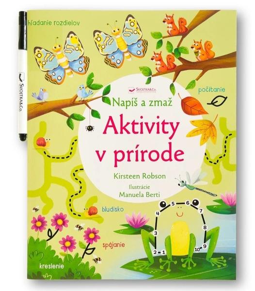Napíš a zmaž Aktivity v prírodě - 9788056715796