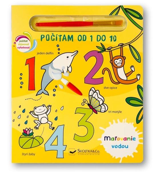 Maľovanie vodou Počítam od 1 do 10 - 9788056715635