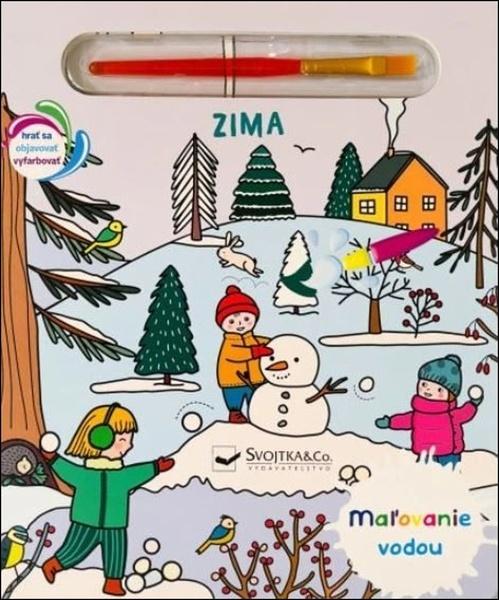 Maľovanie vodou Zima - 9788056715642