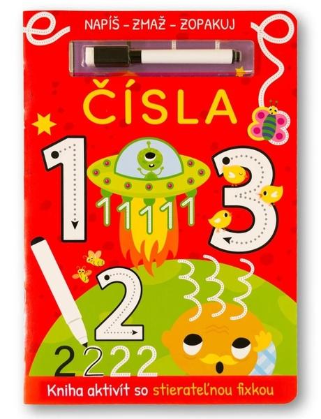 Napíš, zmaž, zopakuj Čísla - 9788056715888