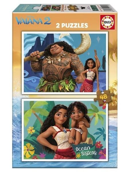 EDUCA Puzzle Vaiana 2, 2x48 dílků