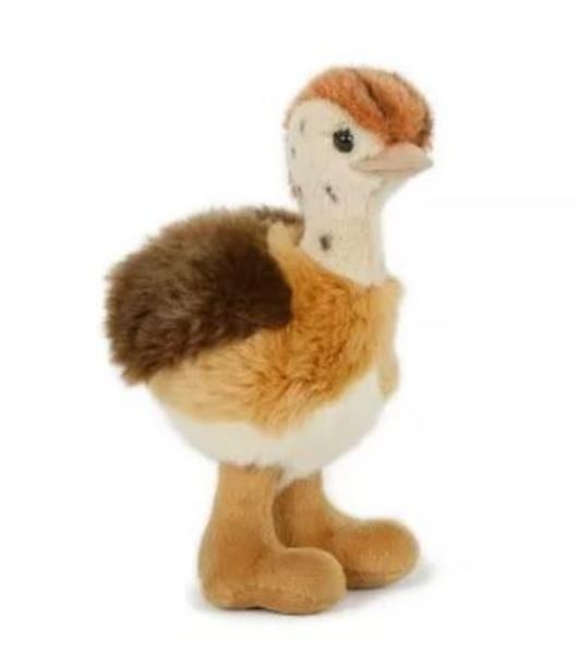 Pštrosí mládě plyš 20 cm