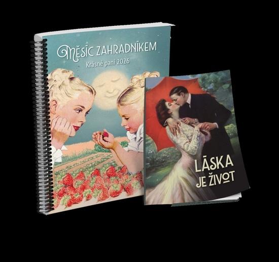 Měsíc zahradníkem Krásné paní 2026 - 9788075311399