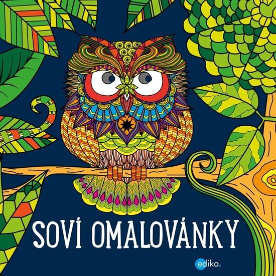 Soví omalovánky
