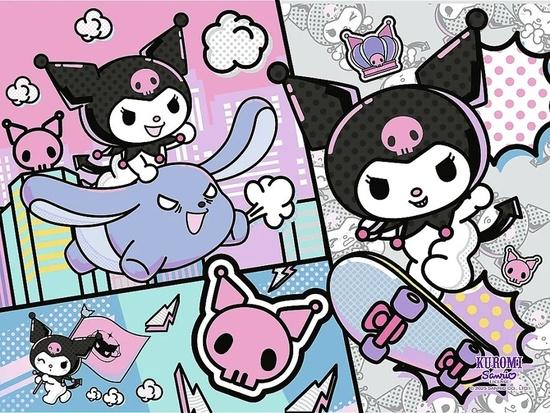 Puzzle Zábava s Kuromi 30 dílků