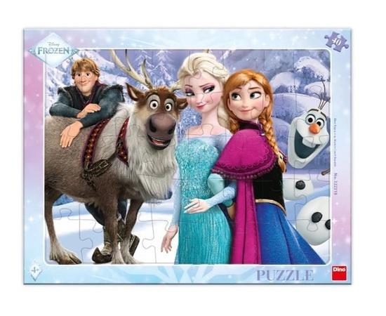 Puzzle 40 Frozen Na procházce deskové
