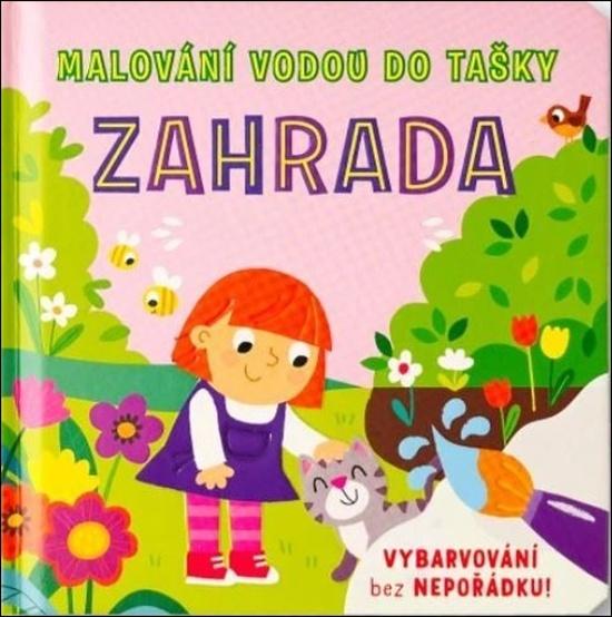 Malování vodou do tašky: Zahrada - Samantha Meredith (ilustrátor)