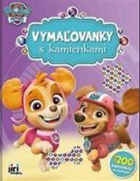 Maľovanky s kamienkami Labková patrola