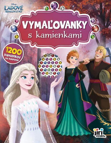 Maľovanky s kamienkami Ľadové kráľovstvo