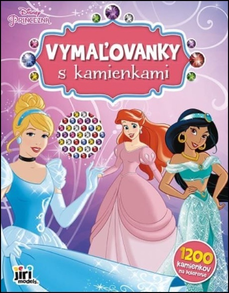 Maľovanky s kamienkami Princezné