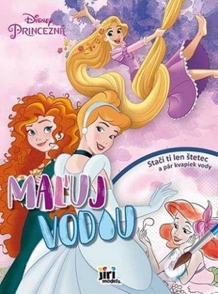 Maľuj vodou Princezné