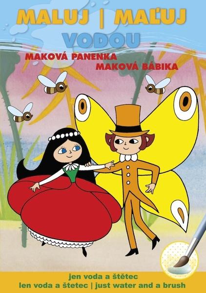 Maluj vodou Maková panenka -  Autor Neuveden
