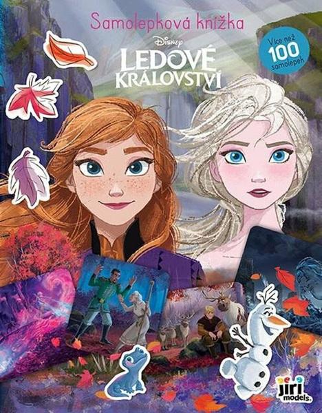 Samolepková knížka - Ledové království/100 samolepek/