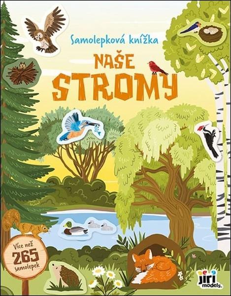Samolepková knížka Naše stromy