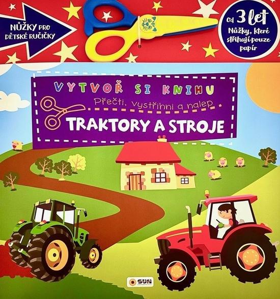 Vytvoř knihu Traktory a stroje - 9788076875326