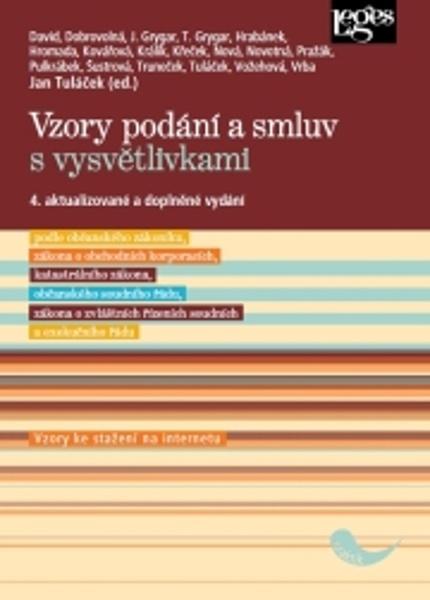 Vzory podání a smluv s vysvětlivkami - 9788075028273
