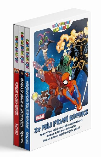 Balíček 3x Můj první komiks Superhrdinové