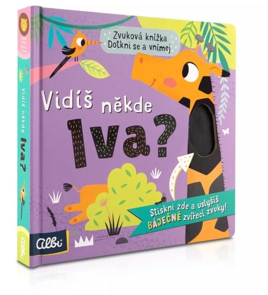 Albi Žirafa Hmatové zvukové leporelo - 9788076882935