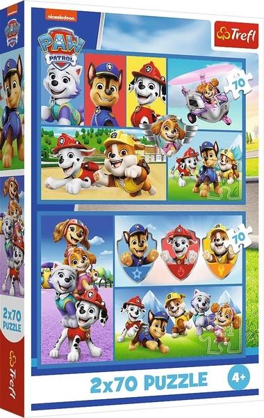 Puzzle Psi Patrol 2x70 Trefl