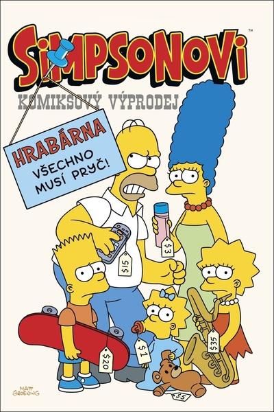 Simpsonovi Komiksový výprodej - 9788076799288