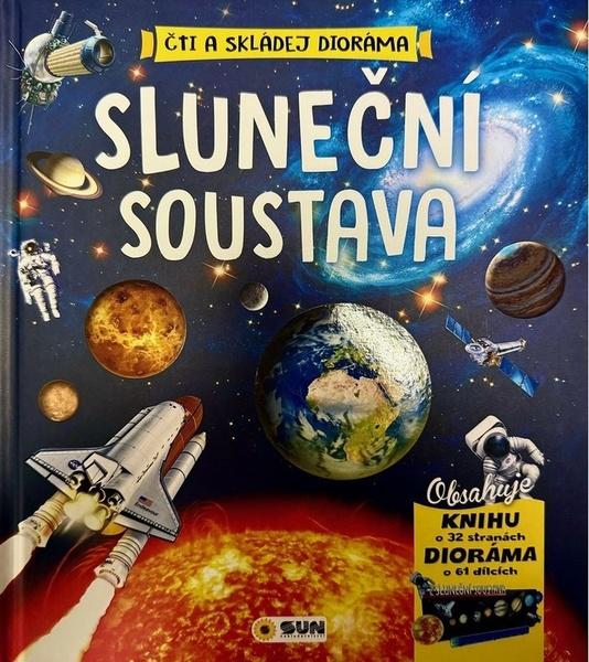 Sluneční soustava Čti a skládej dioráma - 9788076873421