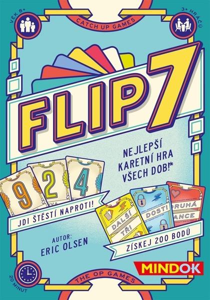 Flip 7 – svižná párty hra pro 3+ hráče