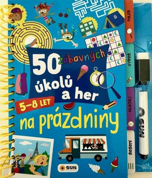 50 zábavných úkolů a her - Na prázdniny 5 - 8 let