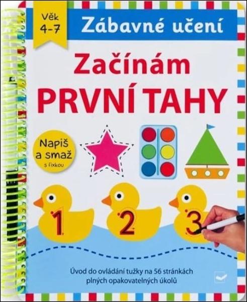 Zábavné učení Začínám první tahy - 9788025640197