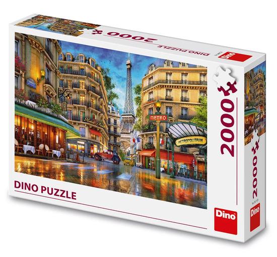 dino puzzle odlesky paříže 2000 dílků