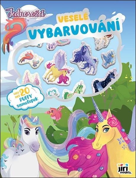 Veselé vybarvování se super samolepkami: Jednorožci