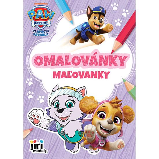 Omalovánky A5 TLAPKOVÁ PATROLA pro holky