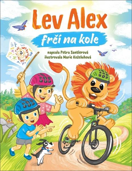 Lev Alex frčí na kole -  Petra Santlerová