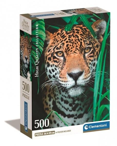 Clementoni Jaguár v džungli 500 dílků