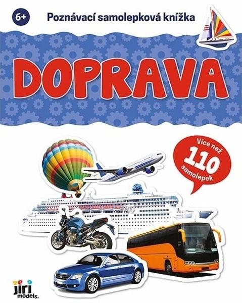 Poznávací samolepková knížka: Doprava (Více než 110 samolepek)
