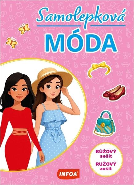 Samolepková móda Růžový sešit -  Autor Neuveden