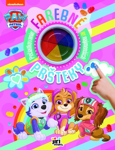Barevné prstíky PAW PATROL růžové