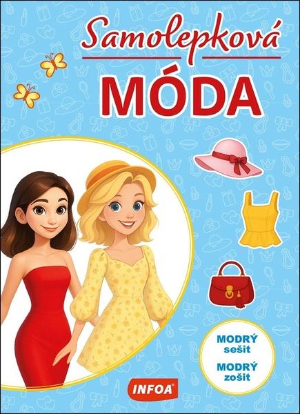 Samolepková móda Modrý sešit -  Autor Neuveden