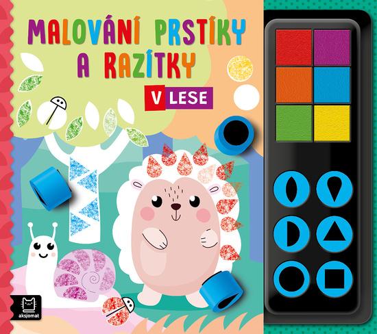 Malování prstíky a razítky V lese -  Agata Kaczyńska