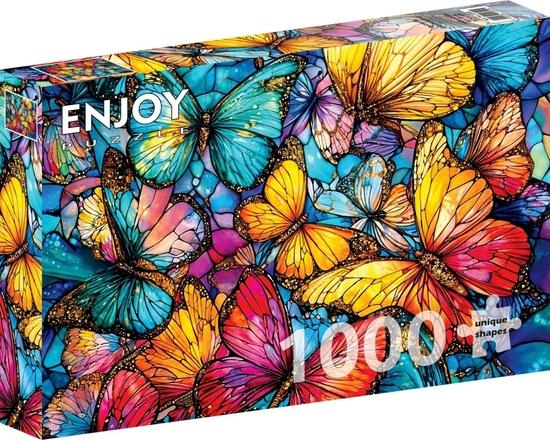 ENJOY puzzle Motýlí extravagance 1000 dílků