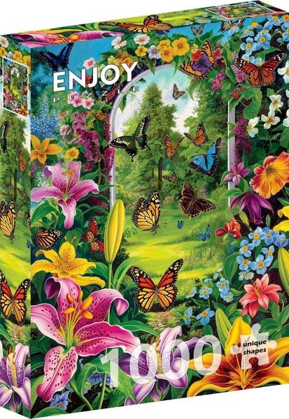ENJOY puzzle Zahradní průchod 1000 dílků